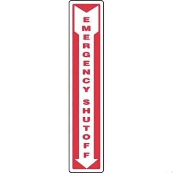 Accuform SAFETY SIGN EMERGENCY SHUTOFF 24 X MFXG927XP MFXG927XP - main